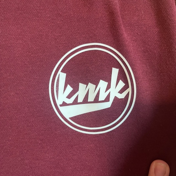 ***RARE*** KMK Dark Maroon Hoodie - Picture 2 of 4